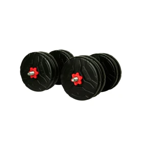 دمبل رادیس فیت مدل DVP-10-2500 وزن 10 کیلوگرم بسته 2 عددی