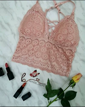 نیم‌تنه کراپ دانتل وارداتی
