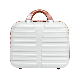 چمدان لوازم آرایشی Mazhro مدل Lutus-MB (سفید صدفی)