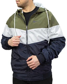 سویشرت مردانه بادگیر بارانی مدل نایک رنگ سبز کد 47530