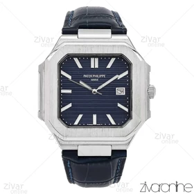 ساعت پتک فیلیپ کوبیتوس مردانه بند چرمی سرمه ای 106930
