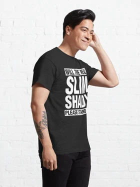 تیشرت امینم طرح Eminem Merch Please Stand Up کد 171743