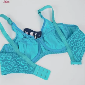سوتین زنانه پانیذ آبی فیروزه ای کد 66303-7