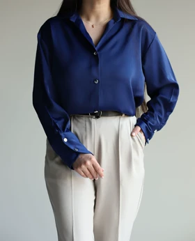 شومیز ساتن zara style