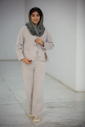 شلوار زنانه نیم بگ تایسیر