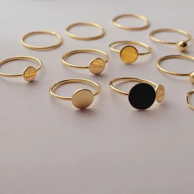 پک انگشتر طرح گوی و دایره