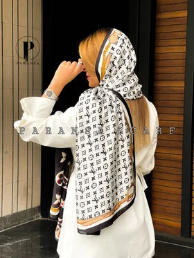 شال ابریشم ال وی