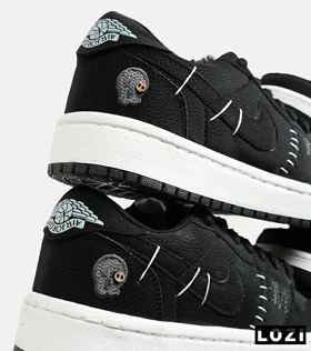 کفش کتانی مردانه و زنانه مشکی نایک NIKE jordan vodoo