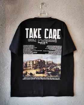 تیشرت سایز بزرگ TAKE CARE