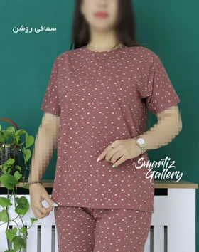 ست تیشرت شلوار تمام چاپ