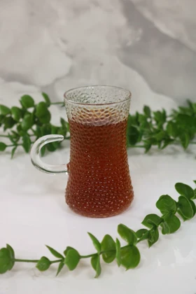 استکان چای خوری پیرکس کمر باریک الماسی / PA 63