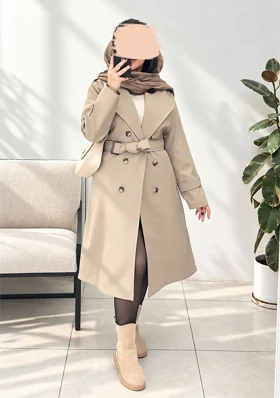 ترنچ کت آستردار ماهور