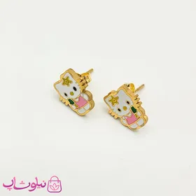 نیم ست بچگانه هلوکیتی مدل بستنی به دست کد 1291
