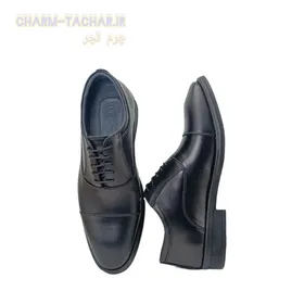 کفش رسمی/مجلسی بندی مردانه چرم طبیعی مدل دیپلمات