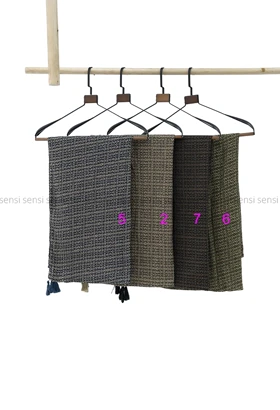 شال کریشه چاپی