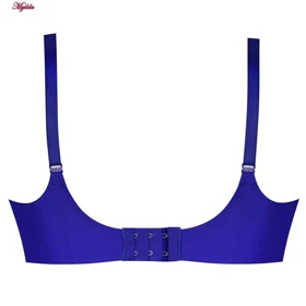 سوتین آبی کاربنی فنردار گیپور برند پانیذ کد 44400