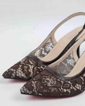 740 - پاشنه توری ساده 740