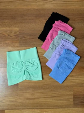 شورتک پشت کشدار قند 6 رنگ