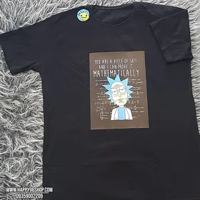 تیشرت سریال Rick and Morty طرح ریک سانچز کد T - 5000