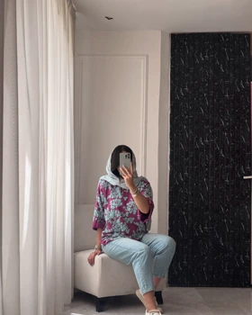 شومیز جلوبسته پرنا