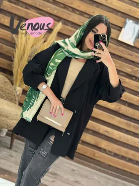 مانتو کتی جیب پاکتی شنل دار