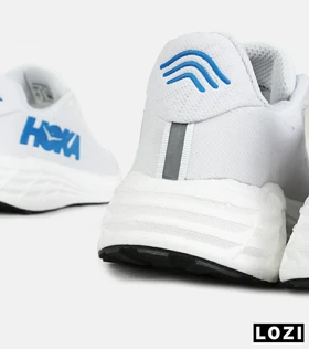 کفش کتانی سفید آبی HOKA