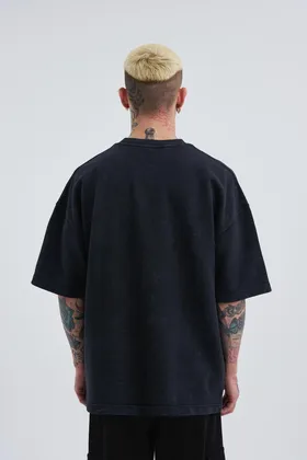 تیشرت ابری آسفالت دوزی شده مردانه M2044