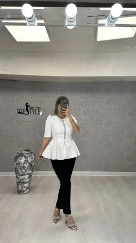 شومیز جلو پاپیون : 8617