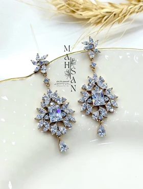 گوشواره مجلسی جواهری فوق العاده خاص