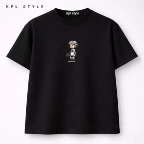 تیشرت مینیمال قواره باکسی | جنس نخ پنبه گرم بالا کد 1274