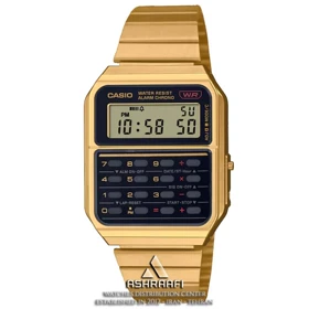 ساعت کاسیو ماشین حسابی طلایی Casio CA-500WEG-1A