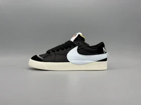 کتانی نایکی بلیزر لو 77 جامبو مشکی سفید/Nike Blazer low 77 Jumbo