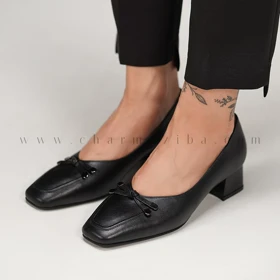 کفش چرم اداری زنانه CODE:842