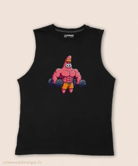 تاپ مردانه و زنانه طرح پاتریک بدنساز کد 1061