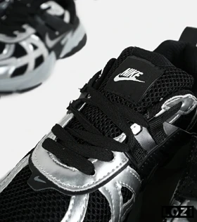 کفش کتانی مردانه و زنانه مشکی طوسی Nike cushlon مدل 7282