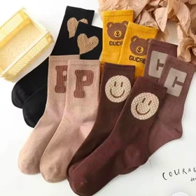 جوراب وارداتی ساق‌دار لبخند