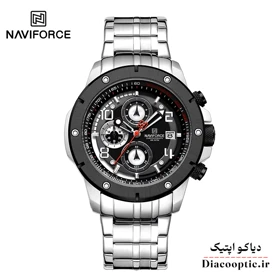 ساعت مچی مردانه سه موتور برند نیوی فورس مدل NAVIFORCE 8056