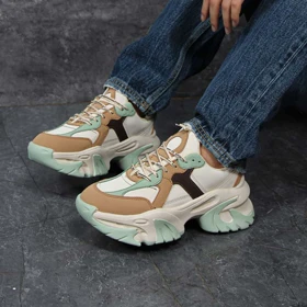 کفش و کتانی زنانه بالنسیاگا BALENCIGA رنگ کرم