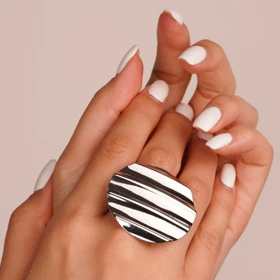 انگشتر رادیوم فری سایز رنگ سفید