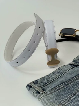 1628- کمربند 3 سانت پلاک دوختی