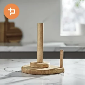 استند دستمال رولی چوبی سایز کوچک
