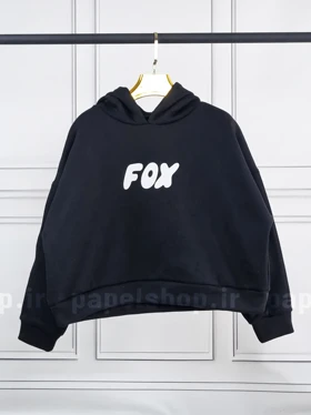 کراپ هودی fox