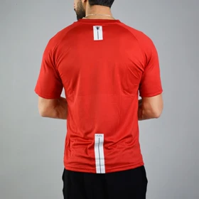 تیشرت فوتبالی پلیری منچستر یونایتد مدل Nike-Dri Fit-694 قرمز