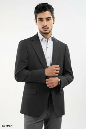 کت تک مردانه یقه انگلیسی