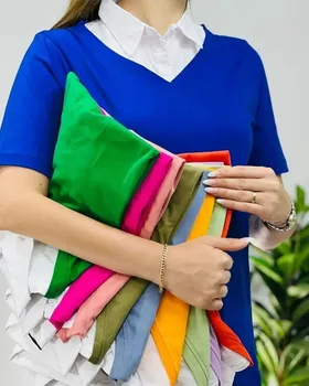 تیشرت یقه دار گلوریا