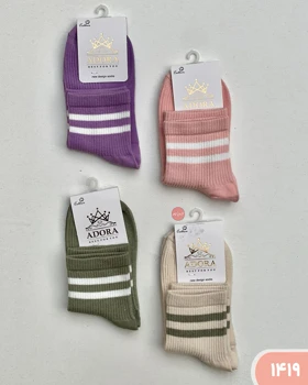 جوراب نیم ساق دوخط 1419