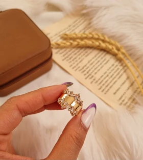 انگشترهای طرح طلا مرلین