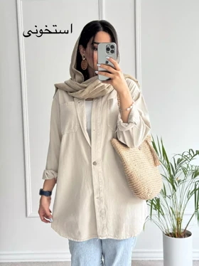 مانتو کتان زارا بلند 412