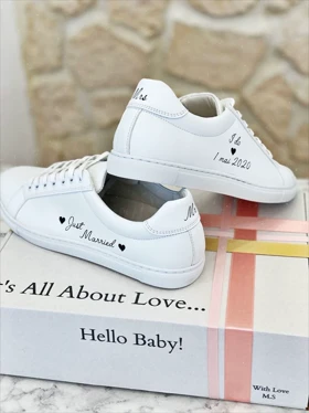 کفش برشکا کاستوم طرح Sneakers personnalisées homme کد 258213