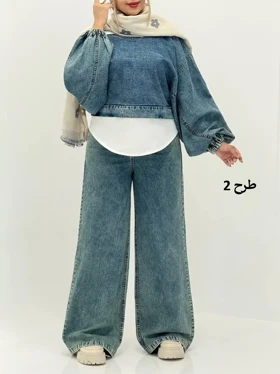 3559-شلوار جین بگ وارداتی